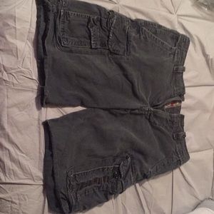 American eagle dark blue shorts